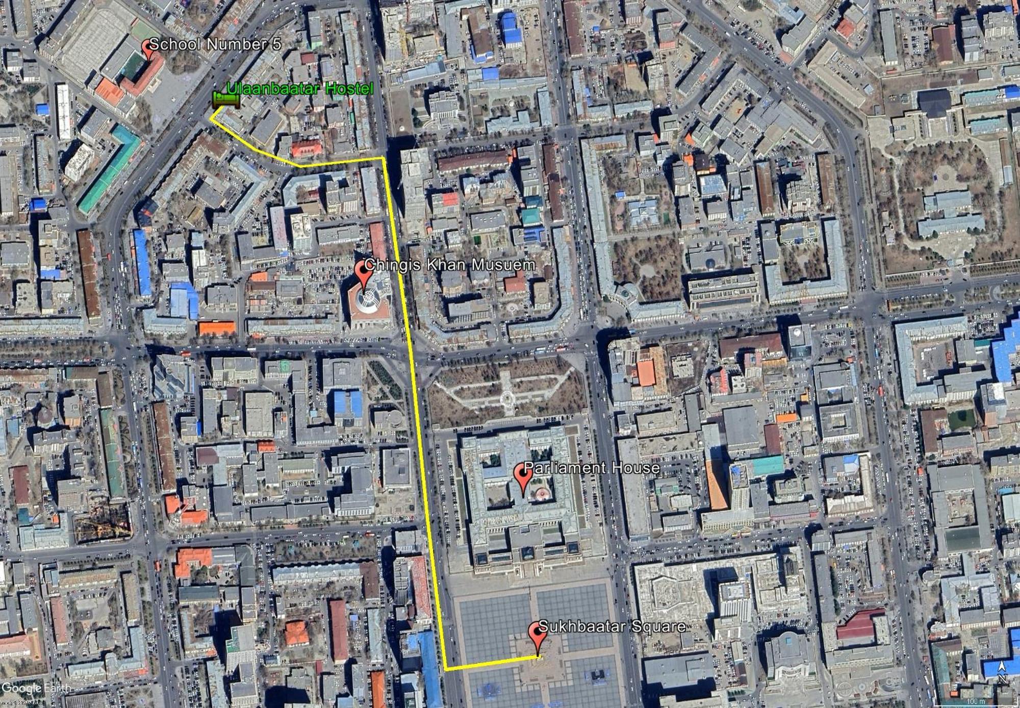 Ulaanbaatar Hostel ภายนอก รูปภาพ